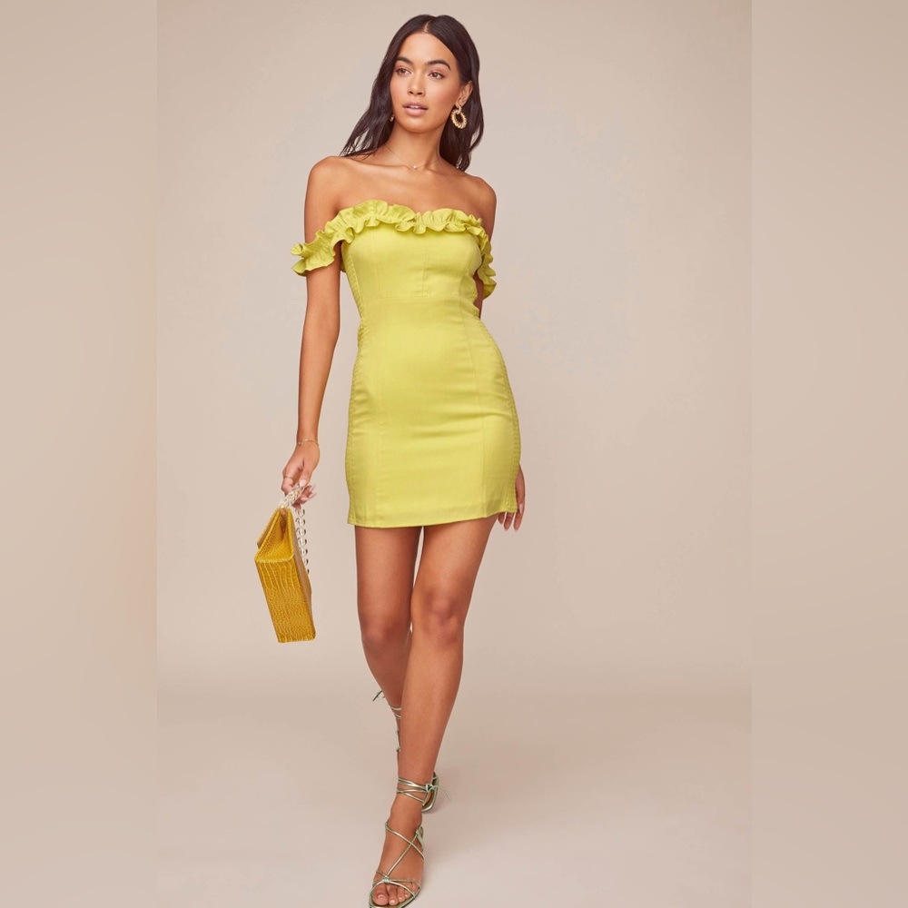 Astr the Label RENATA OFF SHOULDER DRESS - Picture 15 of 15